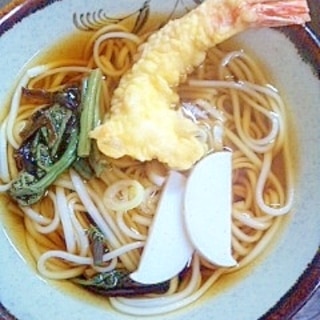 海老天うどん